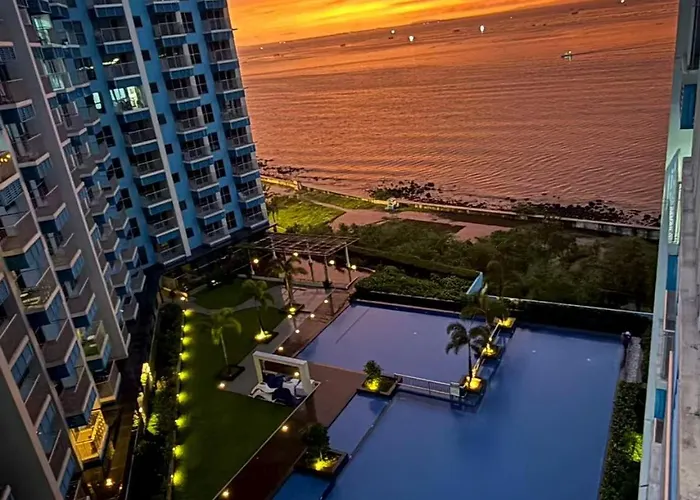 Perfect 1br With Magnificant Bayview Garden View Near Okada, Solaire, Aiports, Free Parking Apartment Manila