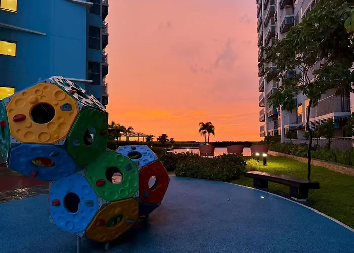 Perfect 1br With Magnificant Bayview Garden View Near Okada, Solaire, Aiports, Free Parking * Manila