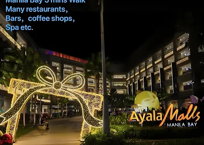 Perfect 1br With Magnificant Bayview Garden View Near Okada, Solaire, Aiports, Free Parking Manila