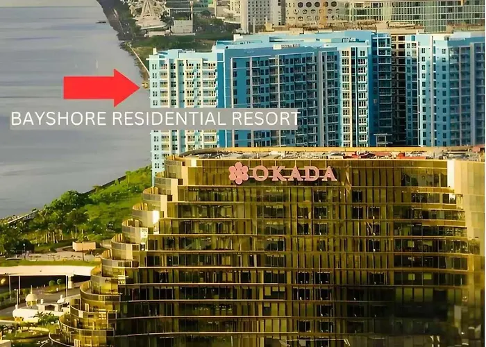 Perfect 1br With Magnificant Bayview Garden View Near Okada, Solaire, Aiports, Free Parking *